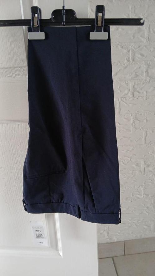 pantalon dames 38 marine NIEUW met prijskaartje, Kleding | Dames, Broeken en Pantalons, Nieuw, Maat 38/40 (M), Blauw, Lang, Verzenden