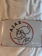 Vintage metalen bord van ajax, Verzamelen, Ophalen