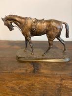 Sculpture Cheval en bronze., Antiek en Kunst, Ophalen of Verzenden, Brons
