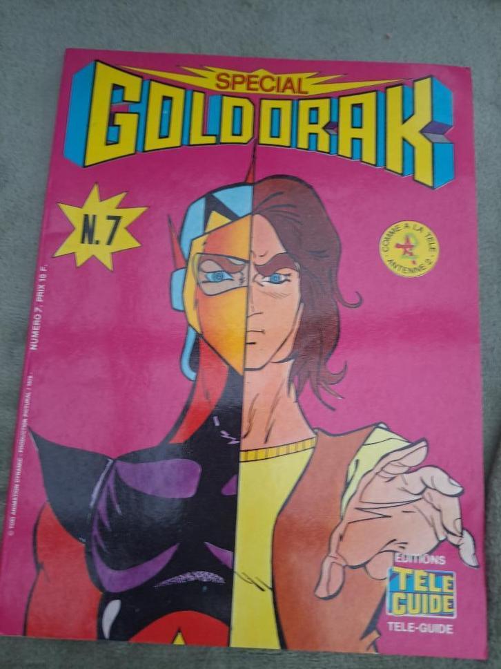GOLDORAK VINTAGE SPECIAL NR. 7 TELEGIDS TOEI 1978 A2, Boeken, Stripverhalen, Ophalen of Verzenden
