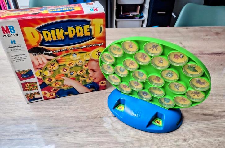 Spel: Prik pret vanaf 6 jaar, Kinderen en Baby's, Speelgoed | Overig, Gebruikt, Ophalen of Verzenden