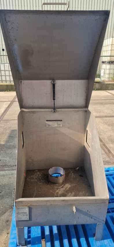 Aluminium kist milieubak stort diesel benzine, Autos : Pièces & Accessoires, Autres pièces automobiles, Utilisé, Enlèvement ou Envoi