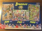 Puzzel Jumbo 500/750/1000 stukjes Jan Van Haasteren, 500 à 1500 pièces, Puzzle, Utilisé, Enlèvement ou Envoi