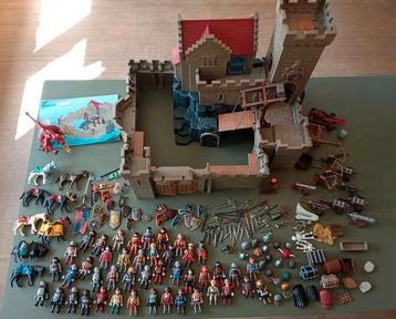 Playmobil kasteel 6000 + vele extra's beschikbaar voor biedingen