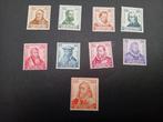 België postzegels nr 593/601* lot 126B, Ophalen of Verzenden, Postfris