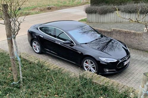 Tesla S P85D free supercharger overdraagbaar! Leder interieu, Auto's, Tesla, Particulier, Model S, 4x4, ABS, Achteruitrijcamera