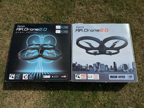 2x Parrot AR.Drone 2.0 (Power Edition), Audio, Tv en Foto, Drones, Gebruikt, Drone met camera, Ophalen