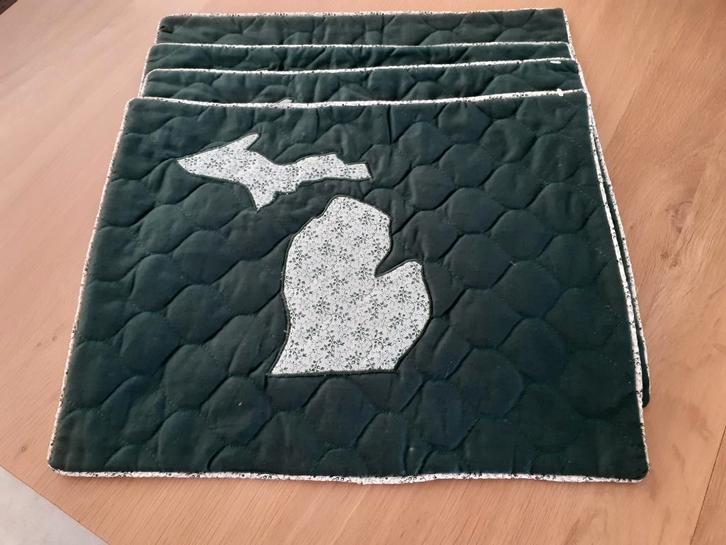 Sets de table (assiettes), Maison & Meubles, Cuisine | Linge de cuisine, Neuf, Set de table, Vert, Enlèvement