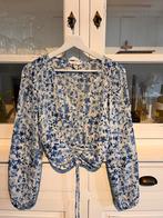Gekleurde blouse h&m, Ophalen, H&M, Blauw, Zo goed als nieuw