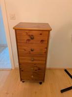 Houten kastje te koop voor 5€., Huis en Inrichting, Kasten | Ladekasten, Ophalen, Gebruikt