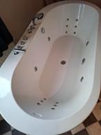 Bubbelbad met massagestralen, vrijstaand met omranding, Ophalen, Gebruikt, Met bad