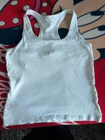 Witte top met borsten ondersteuning, Kleding | Dames, Topjes, Wit, Ophalen of Verzenden, Zo goed als nieuw, Zonder mouw