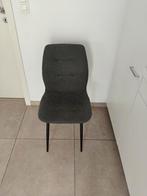 6 grijze stoelen, Huis en Inrichting, Stoelen, Ophalen, Zo goed als nieuw, Grijs