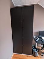 2 portes noires ikea pax, Maison & Meubles, Enlèvement, Comme neuf
