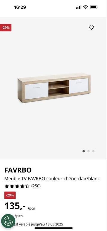 Meuble TV, Enlèvement, Comme neuf