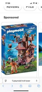 Playmobil knights - dwarves mobile attack tower, Enlèvement, Utilisé, Ensemble complet
