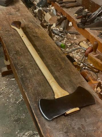 True Temper Woodslasher dubbele bijl U.S.A. beschikbaar voor biedingen