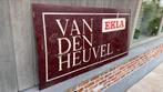 Reclame bord Ekla Vandenheuvel., Verzamelen, Ophalen, Gebruikt, Reclamebord, Plaat of Schild