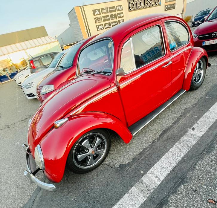 Cox 1966 resto-cal, Auto's, Oldtimers, Particulier, Porsche, Zwart, Zwart, Ophalen