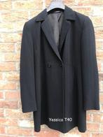 Yessica manteau/veste longue T40 très bon état, Vêtements | Femmes, Noir, Taille 38/40 (M), Porté, Enlèvement ou Envoi