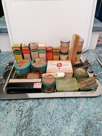 Unieke collectie - Belgische & Franse vintage farmacie'30-60 beschikbaar voor biedingen