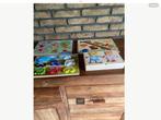 4 houten puzzels, Kinderen en Baby's, Speelgoed | Kinderpuzzels, Ophalen of Verzenden, Zo goed als nieuw, Van hout