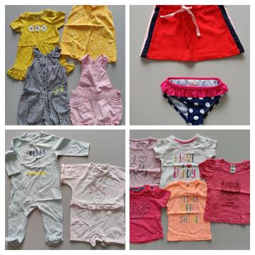 kleding bundel meisjes 74 zomer beschikbaar voor biedingen