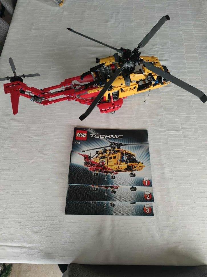 LEGO Technic Helikopter - 9396, Kinderen en Baby's, Speelgoed | Duplo en Lego, Zo goed als nieuw, Lego, Complete set, Ophalen