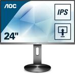 AOC I2490PXQU Zwart 23.8Inch IPS HDMI DP Speakers, Computers en Software, Monitoren, Gebruikt, Ingebouwde speakers, IPS, Ophalen of Verzenden