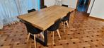 Eettafel met 6 stoelen, Huis en Inrichting, Tafels | Eettafels, Ophalen, Zo goed als nieuw
