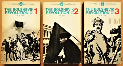 The Bolshevik Revolution 1917-1923 - 3 delen - E.H.Carr/1971, Boeken, Geschiedenis | Wereld, Gelezen, Europa, 20e eeuw of later