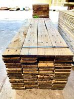 Planches de chariot en chêne/bois de grange raboté de 4 cm d, Planche, Chêne, Enlèvement ou Envoi, 250 à 300 cm