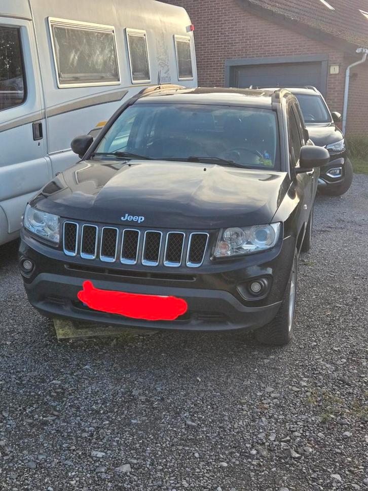Jeep Compass Limited 4x4. LEES DE AANKONDIGING AANDACHTIG, Auto's, Jeep, Particulier, Compass, Lederen bekleding, Open dak, Diesel