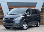 Ford Transit Custom 2.2d - DUBBEL CABINE - LICHTE VRACHT, Argent ou Gris, Achat, Boîte manuelle, Capteur de stationnement