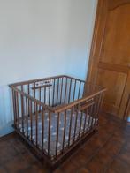 Babypark + speelmat, hout, Kinderen en Baby's, Babyparken, Ophalen, Gebruikt