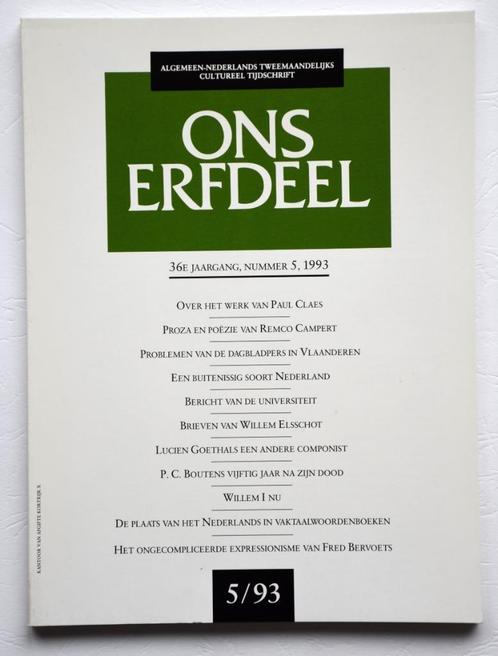 ELSSCHOT CAMPERT FRED BERVOETS HEMMERECHTS BOUTENS DE CAUTER, Boeken, Tijdschriften en Kranten, Zo goed als nieuw, Ophalen