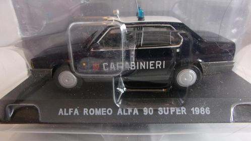 ALFA ROMEO 90 SUPER 86 des CARABINIERS.1/43 NEUVE SCELLEE, Hobby en Vrije tijd, Modelauto's | 1:43, Nieuw, Auto, Overige merken