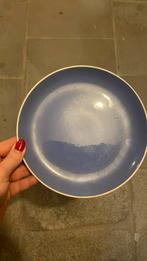 Blauw bord villeroy boch, Antiek en Kunst, Antiek | Schalen, Ophalen