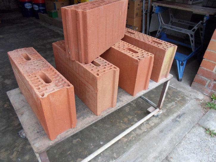 Snelbouwstenen 18 stuks, Doe-het-zelf en Bouw, Metselstenen, Zo goed als nieuw, Bakstenen, Ophalen