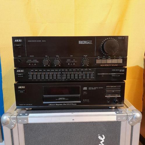 Stereo keten Akai, Audio, Tv en Foto, Stereoketens, Gebruikt, Cd-speler, Akai, Losse componenten, Ophalen of Verzenden