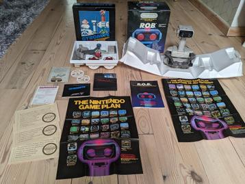 Set Nintendo NES Gyromite (Big Box) (HOL) et R.O.B. (boîte), Enlèvement ou Envoi, Utilisé