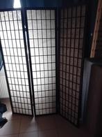 Japanse zwart wit kamerscherm, Huis en Inrichting, Woonaccessoires | Kamerschermen, Ophalen