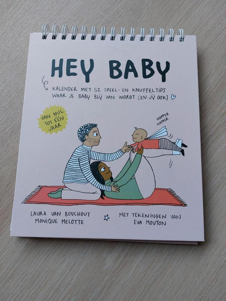 Hey baby - kalender (Laura Van Bouchout en Eva Mouton), Livres, Livres pour enfants | 0 an et plus, Comme neuf, Enlèvement