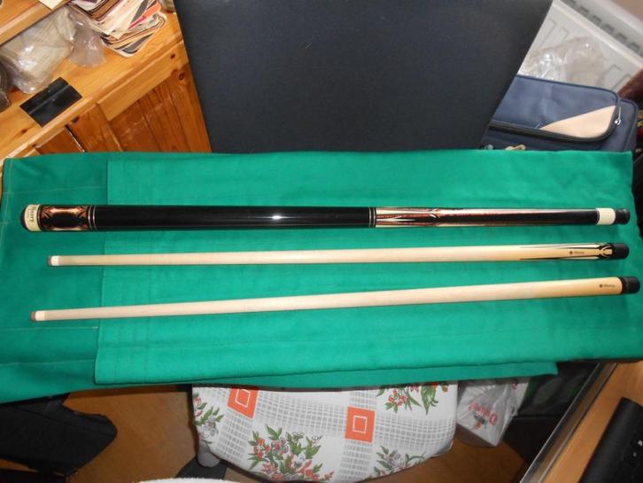 Biljart Keu .Theory .Lorien.Murat Tuzul.Schuler Sluiting, Sport en Fitness, Biljarten en Poolen, Zo goed als nieuw, Keu of Ballen