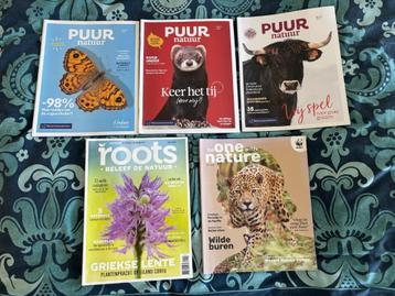 Natuur tijdschriften Natuurmonumenten WNF Roots beschikbaar voor biedingen