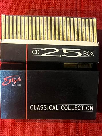 Cd box 25 CD’s Classical Collection NEW beschikbaar voor biedingen