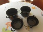 Mosselpotten, Huis en Inrichting, Keuken | Potten en Pannen, Ophalen of Verzenden, Zo goed als nieuw, Overige materialen, Pot, Bus of Blik