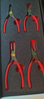 Facom set van 4 borgveertangen, Doe-het-zelf en Bouw, Gereedschap | Handgereedschap, Ophalen of Verzenden, Nieuw