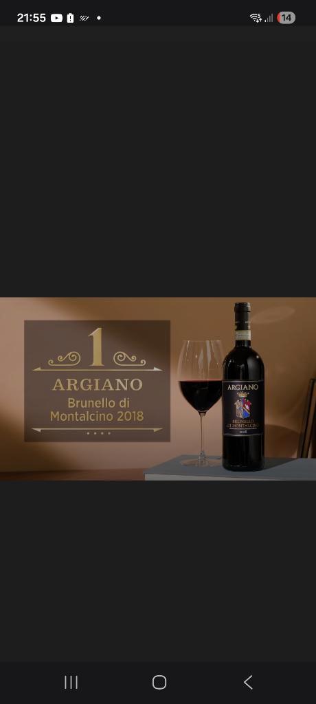 Argiano Brunello di Montalcino, Collections, Vins, Neuf, Vin rouge, Italie, Pleine, Enlèvement ou Envoi