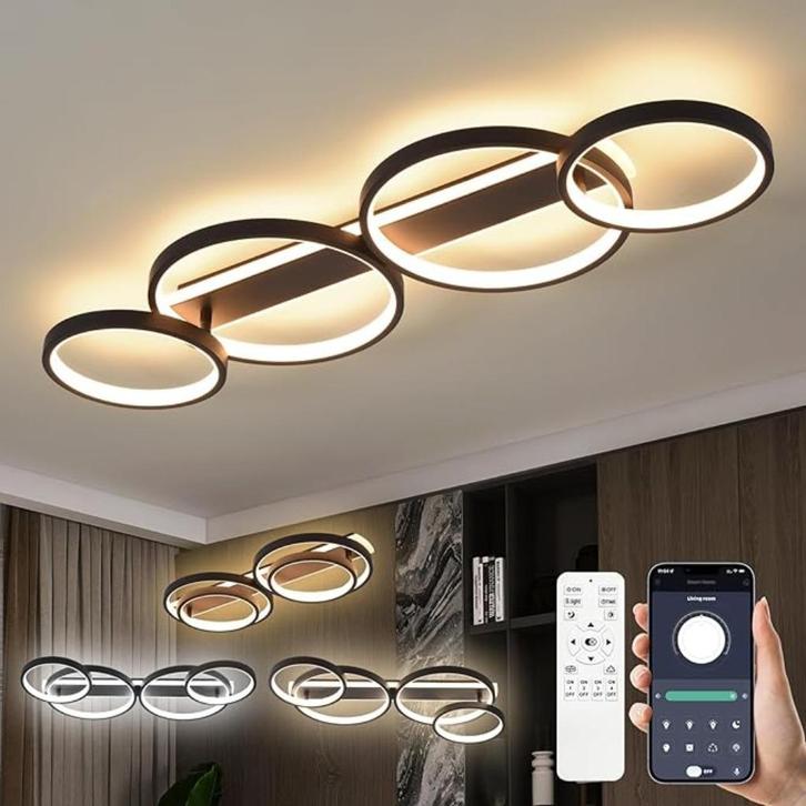 Plafonnier LED plafonnier à intensité variable LIVRAISON GRA, Maison & Meubles, Lampes | Plafonniers, Envoi